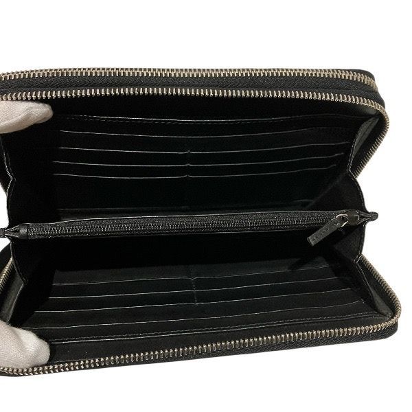Gucci Micro Guccissima Organizer Document Case Double Zip Around Wallet — view 3