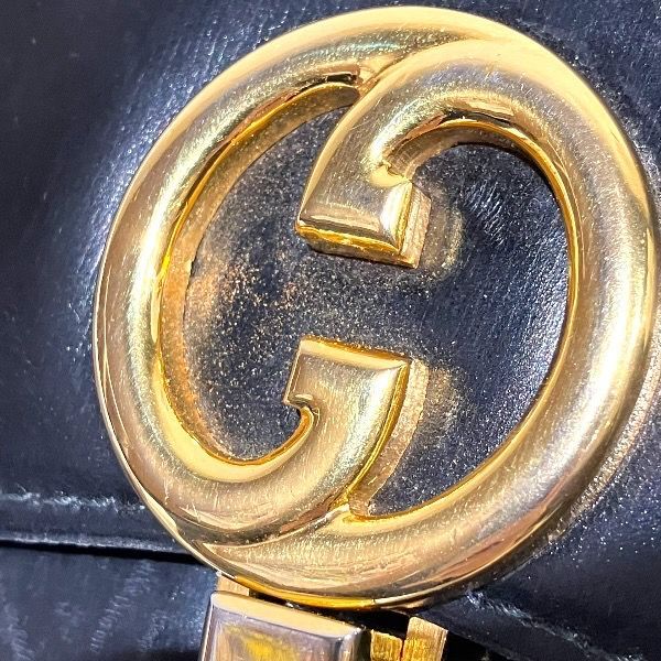 Gucci Vintage Interlocking Flap Shoulder — view 8