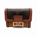 Louis Vuitton Monogram Reverse Portefeuille Dauphine Compact Trifold Wallet
