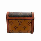 Louis Vuitton Monogram Reverse Portefeuille Dauphine Compact Trifold Wallet — view 2