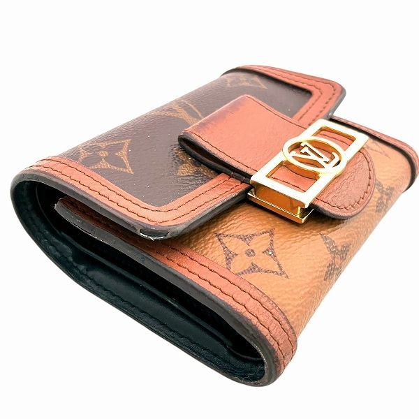 Louis Vuitton Monogram Reverse Portefeuille Dauphine Compact Trifold Wallet — view 9