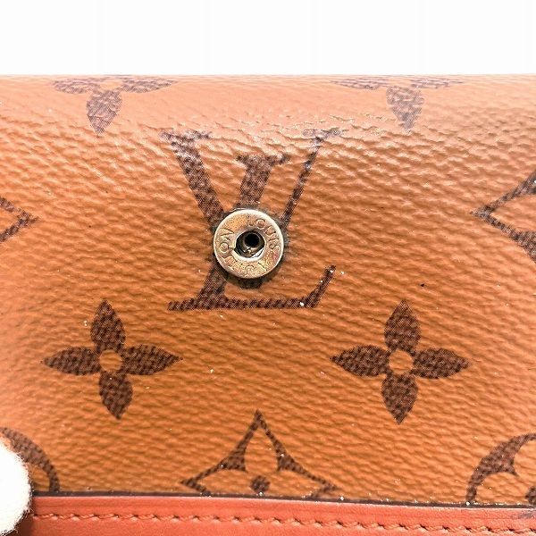 Louis Vuitton Monogram Reverse Portefeuille Dauphine Compact Trifold Wallet — view 6