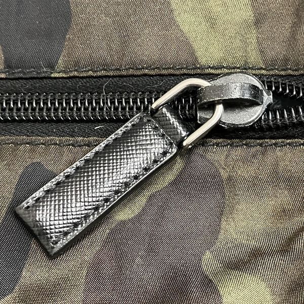 Prada Nylon Camouflage Pattern Tote Shoulder — view 8