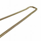 Dior Logo Motif Long Chain Gold Necklace — view 8
