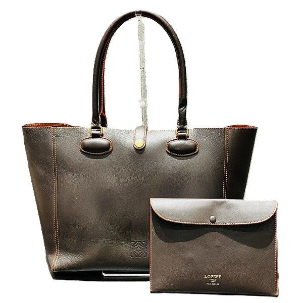 Loewe Leo Tote Brown