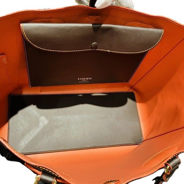 Loewe Leo Tote Brown — view 6