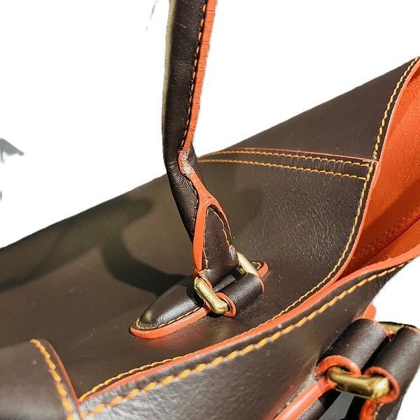 Loewe Leo Tote Brown — view 8