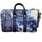 Louis Vuitton Monogram Bandana Porte Cles Pouch Key Holder Charm — view 2
