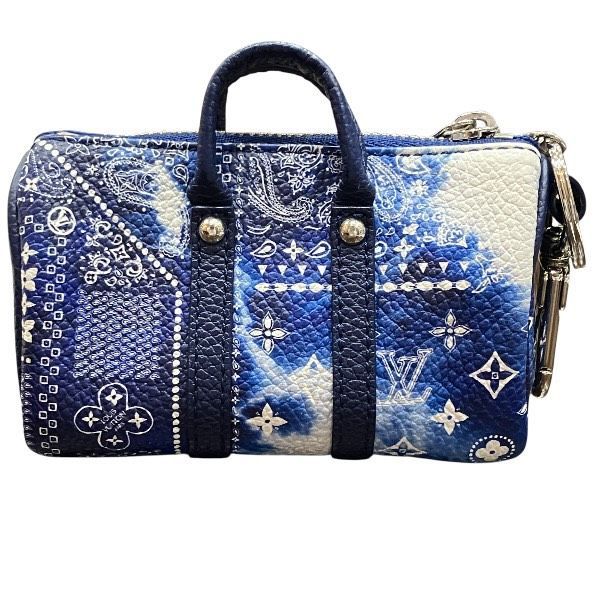 Louis Vuitton Monogram Bandana Porte Cles Pouch Key Holder Charm — view 2