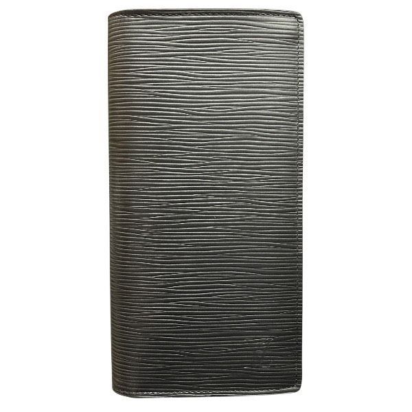 Louis Vuitton Epi Portefeuille Plaza Noir Wallet Bifold