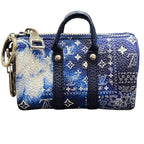 Louis Vuitton Monogram Bandana Porte Cles Pouch Key Holder Charm