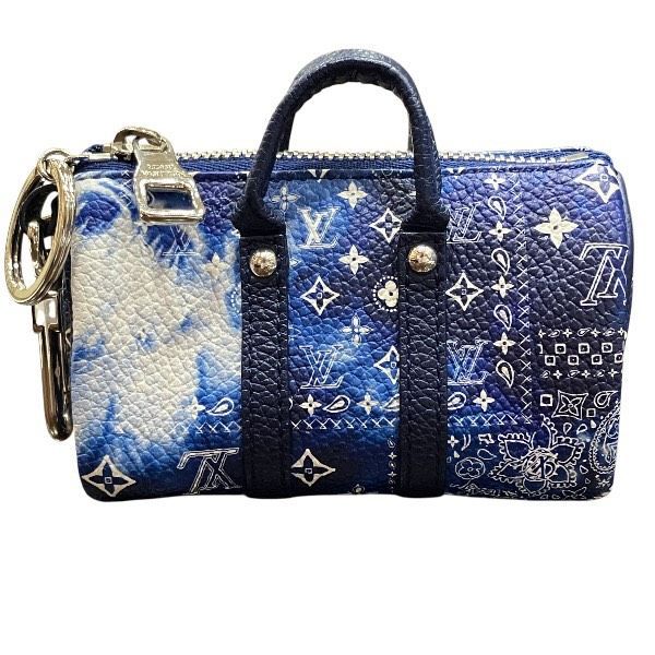 Louis Vuitton Monogram Bandana Porte Cles Pouch Key Holder Charm