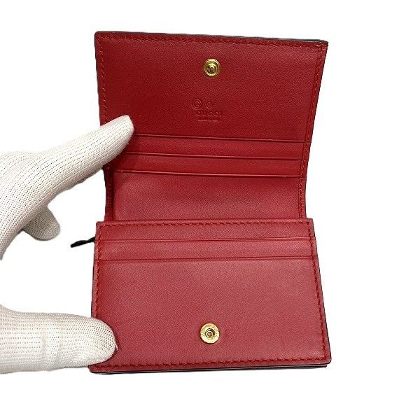 Gucci GG Supreme Flower Mini Wallet Bifold — view 3