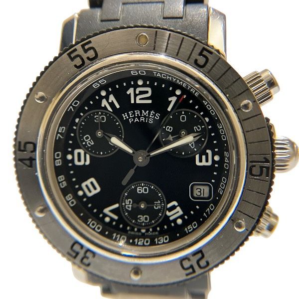 Hermes Clipper Diver Cl2 315 Quartz Watch — view 4