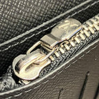 Louis Vuitton Epi Portefeuille Plaza Noir Wallet Bifold — view 6