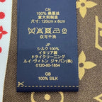 Louis Vuitton Bandeau Monogram Vivienne World Scarf — view 8