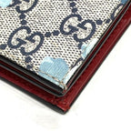 Gucci GG Supreme Flower Mini Wallet Bifold — view 8