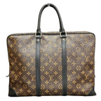 Louis Vuitton Monogram Macassar Porte Documents Voyage Bag Handbag Business — view 2