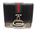 Gucci Sherry Hook Trifold Wallet