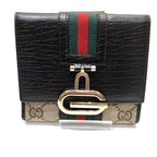 Gucci Sherry Hook Trifold Wallet