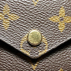 Louis Vuitton Monogram Portefeuille Victorine Trifold Wallet — view 8