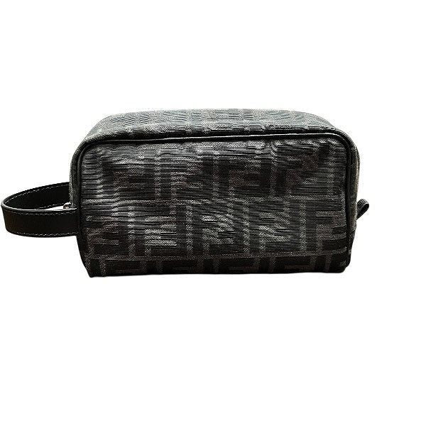 Fendi Zucca Pattern FF Pouch Small Waist