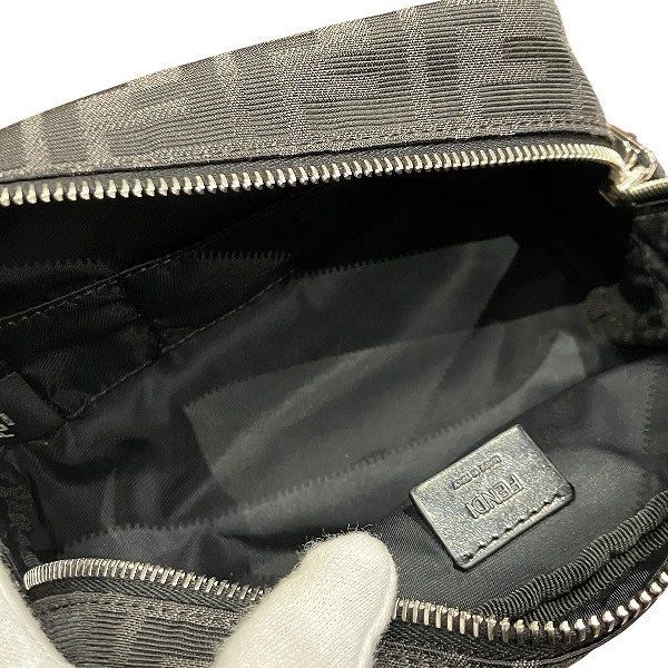 Fendi Zucca Pattern FF Pouch Small Waist — view 7