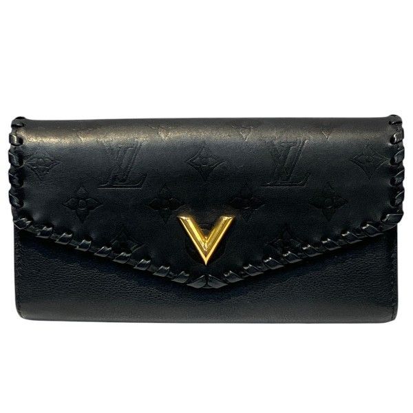 Louis Vuitton Monogram Portefeuille Veri Noir Wallet Bifold