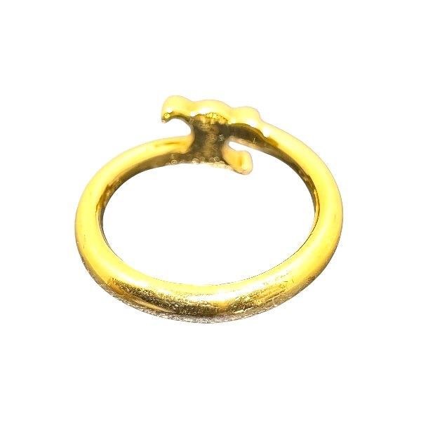 Celine Triomphe Ring Gold