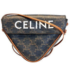 Celine Triomphe Triangle Shoulder
