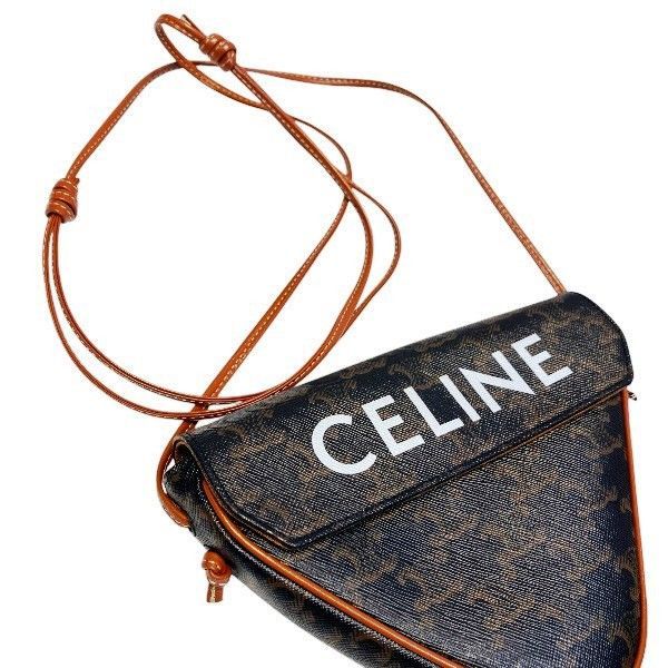 Celine Triomphe Triangle Shoulder — view 6