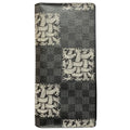 Louis Vuitton Damier Graphite Portefeuille Brazza Christophernes Rope Wallet