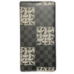 Louis Vuitton Damier Graphite Portefeuille Brazza Christophernes Rope Wallet — view 2