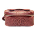 Chanel Vanity CC Logo Cosmetic Pouch