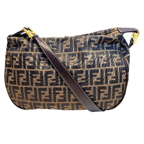 Fendi Zucca FF Logo Shoulder
