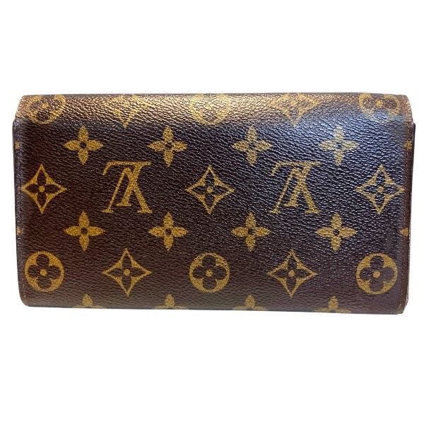 Louis Vuitton Monogram Portefeuille Sarah Pochette Portemonet Cles — view 2