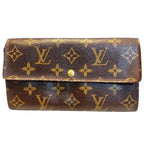 Louis Vuitton Monogram Portefeuille Sarah Pochette Portemonet Cles