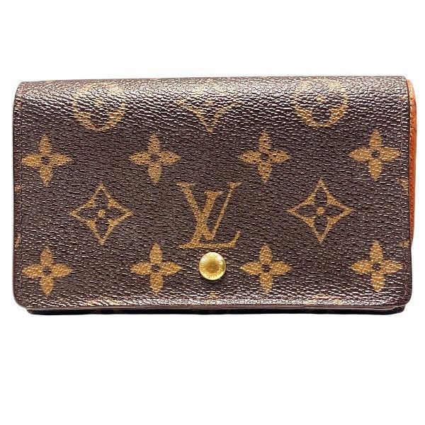 Louis Vuitton Monogram Portomonevier Tresor Bifold Wallet