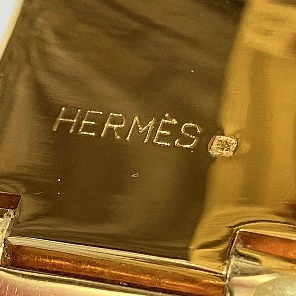 Hermes Enamel GM Location Bangle Bracelet — view 2