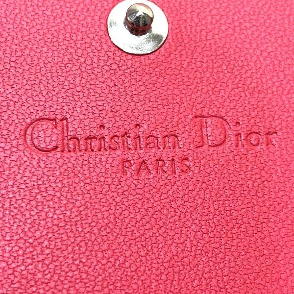 Dior Cannage Bifold Wallet with Charm — view 4