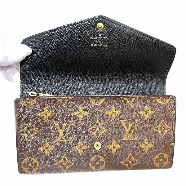 Louis Vuitton Monogram Giant Portefeuille Sarah Wallet Bifold — view 3