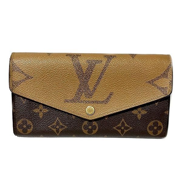 Louis Vuitton Monogram Giant Portefeuille Sarah Wallet Bifold