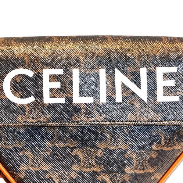 Celine Triomphe Triangle Shoulder — view 4