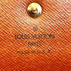 Louis Vuitton Monogram Portefeuille Sarah Pochette Portemonet Cles — view 4