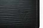 Louis Vuitton Notebook Cover Agenda Epi Black Type — view 5