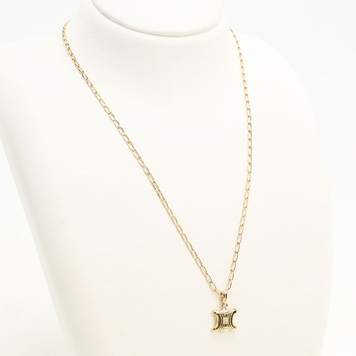 Celine Triomphe Necklace Metal