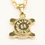 Celine Triomphe Necklace Metal — view 4