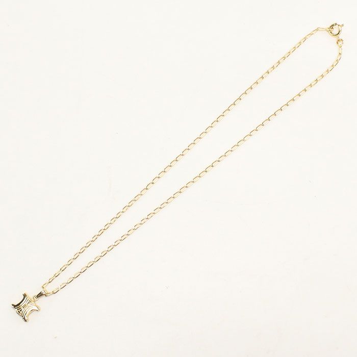 Celine Triomphe Necklace Metal — view 6