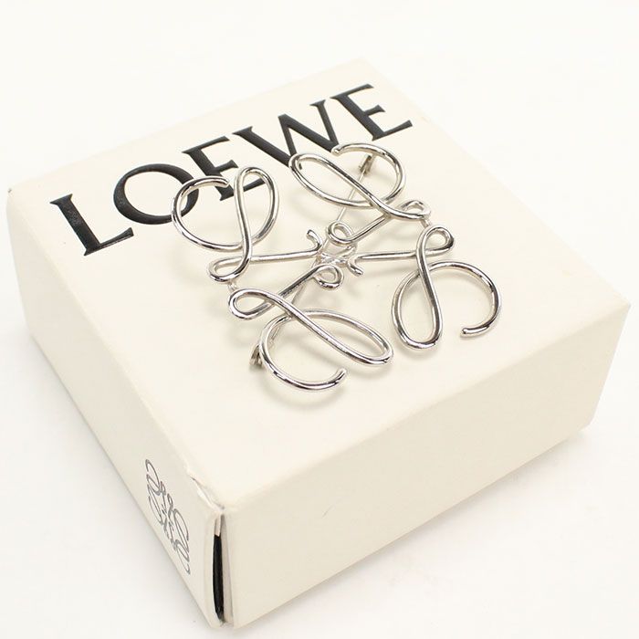 Loewe Anagram 111.25.020 Brooch Metal
