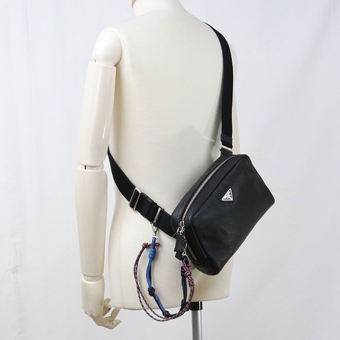 Prada Vitello Daino Leather Shoulder — view 8
